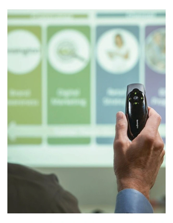 Kensington Wireless Presenter Expert Red Laser With USB Receiver Black image 4