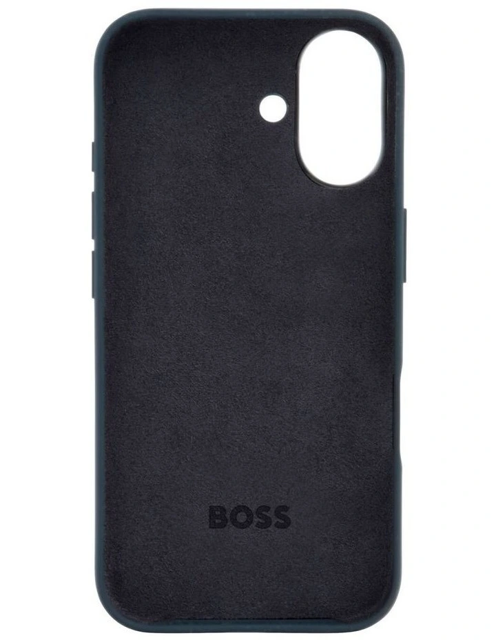 BOSS iPhone 16 Iconic Navy Case image 2