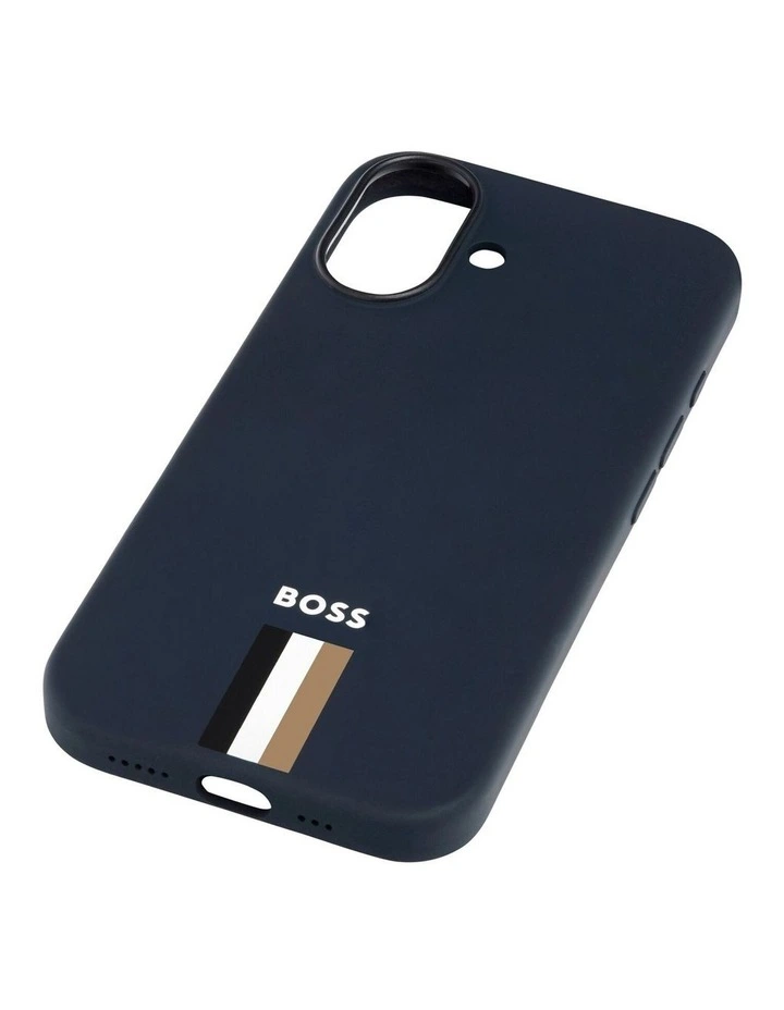 BOSS iPhone 16 Iconic Navy Case image 3