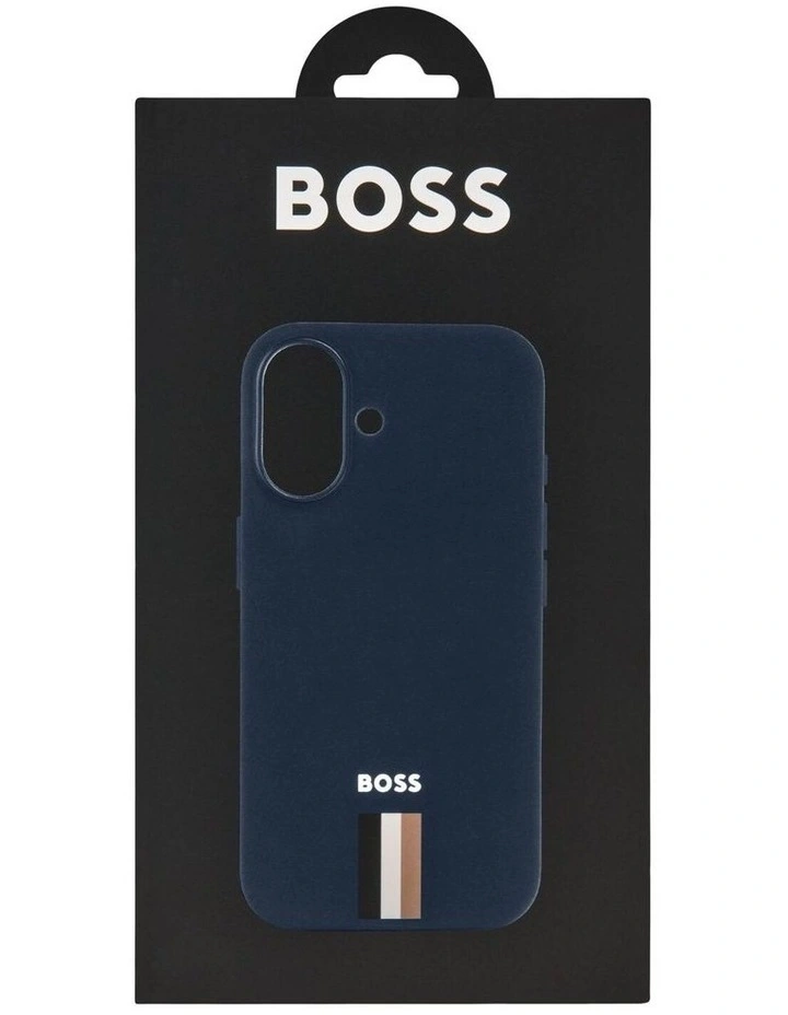 BOSS iPhone 16 Iconic Navy Case image 4