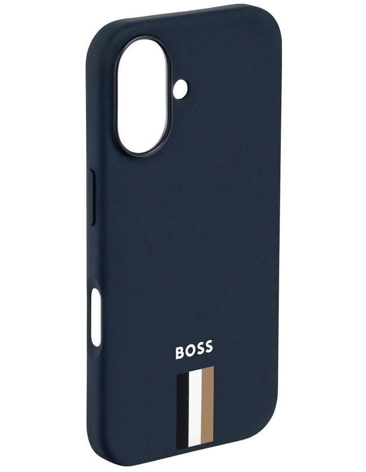 BOSS iPhone 16 Iconic Navy Case image 5