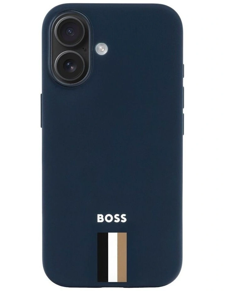 BOSS iPhone 16 Iconic Navy Case image 6