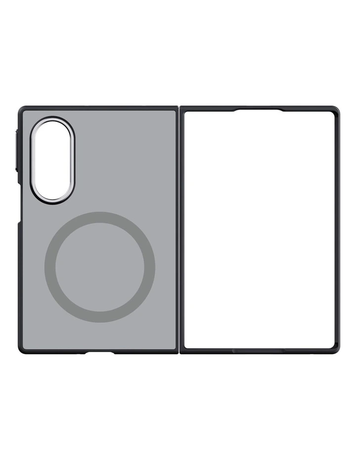Samsung Mirror Magnet Case(Mirror) (Silver) image 2