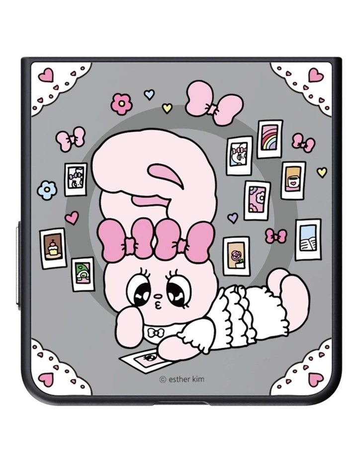 Samsung Mirror Magnet Case(Esther Bunny) (Pink) image 1