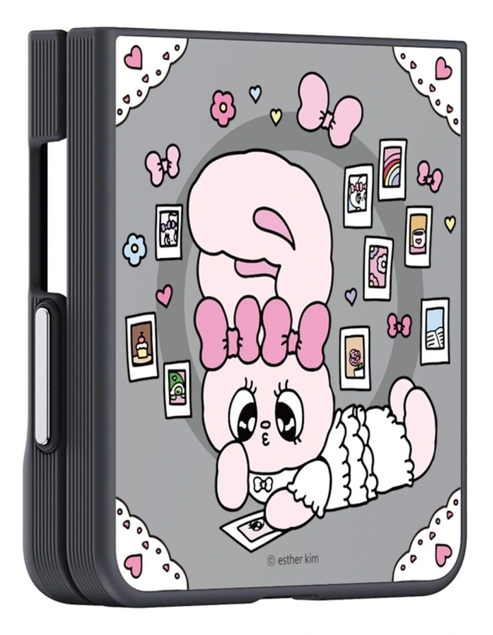 Samsung Mirror Magnet Case(Esther Bunny) (Pink) image 2