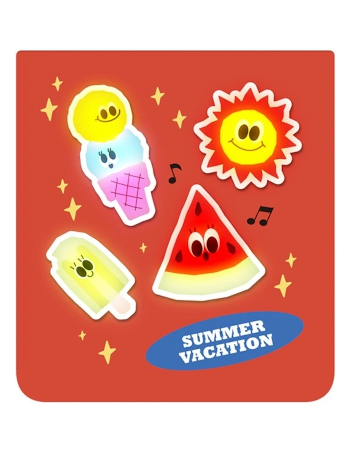 Samsung Flipsuit Card with Case Summer Vacation (Red) image 4