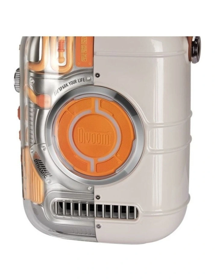 Divoom Spark-Pro Bluetooth Portable Speaker Karaoke Speaker - White image 2