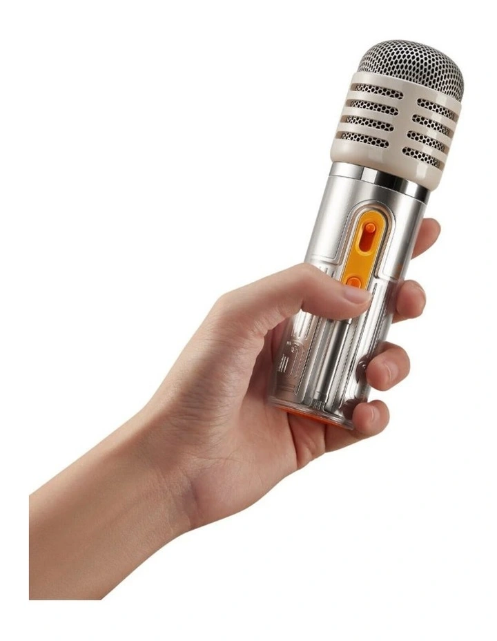 Divoom Spark-Pro Bluetooth Portable Speaker Karaoke Speaker - White image 4