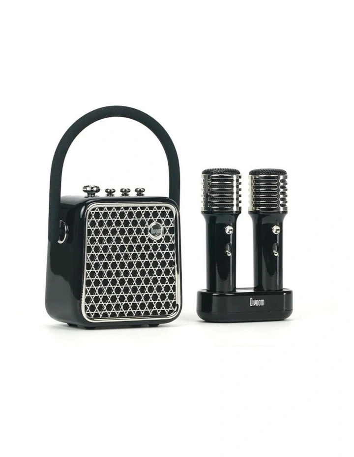 Divoom SongBird-SE Portable Bluetooth Speaker - Black image 1