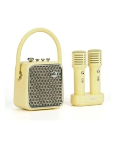 Divoom SongBird-SE Portable Bluetooth Speaker - Yellow