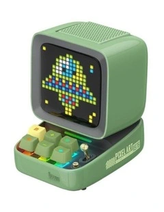 Divoom DITOO PRO Retro Pixelart 15-Watt Bluetooth Speaker - Green
