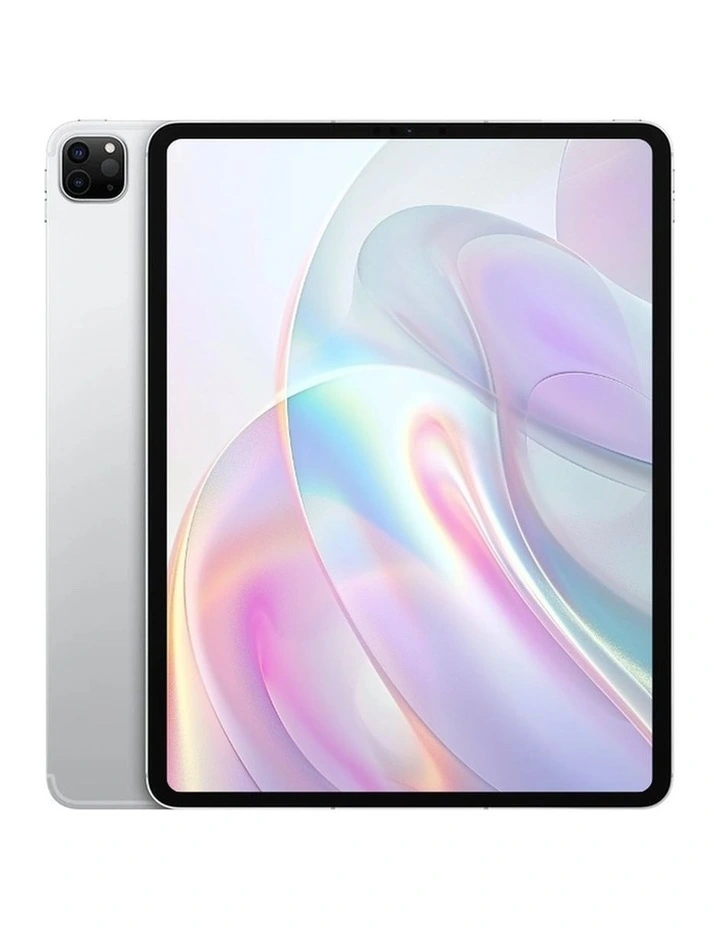 Apple iPad Pro 12.9-inch M1 (5th Generation, 2021) Wi-Fi Cellular Silver Refurbished image 1