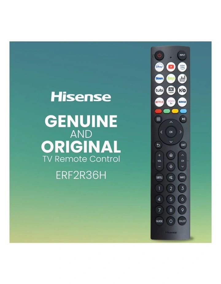 Hisense Genuine ERF2R36H TV Remote Control Original image 2