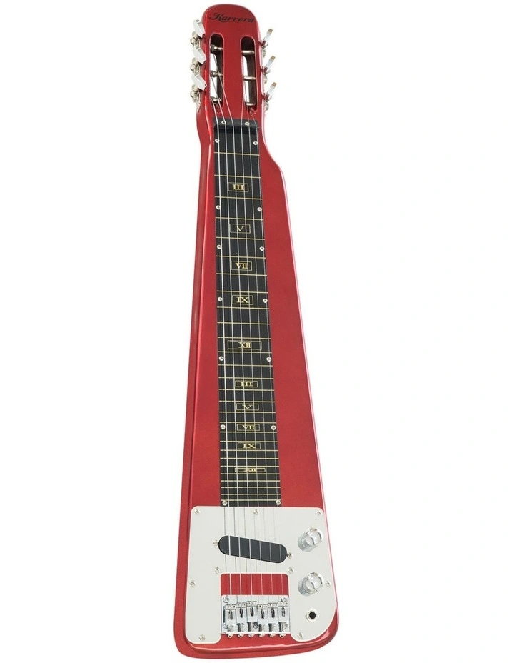 Karrera 6-String Steel Lap Guitar - Metallic Red image 1