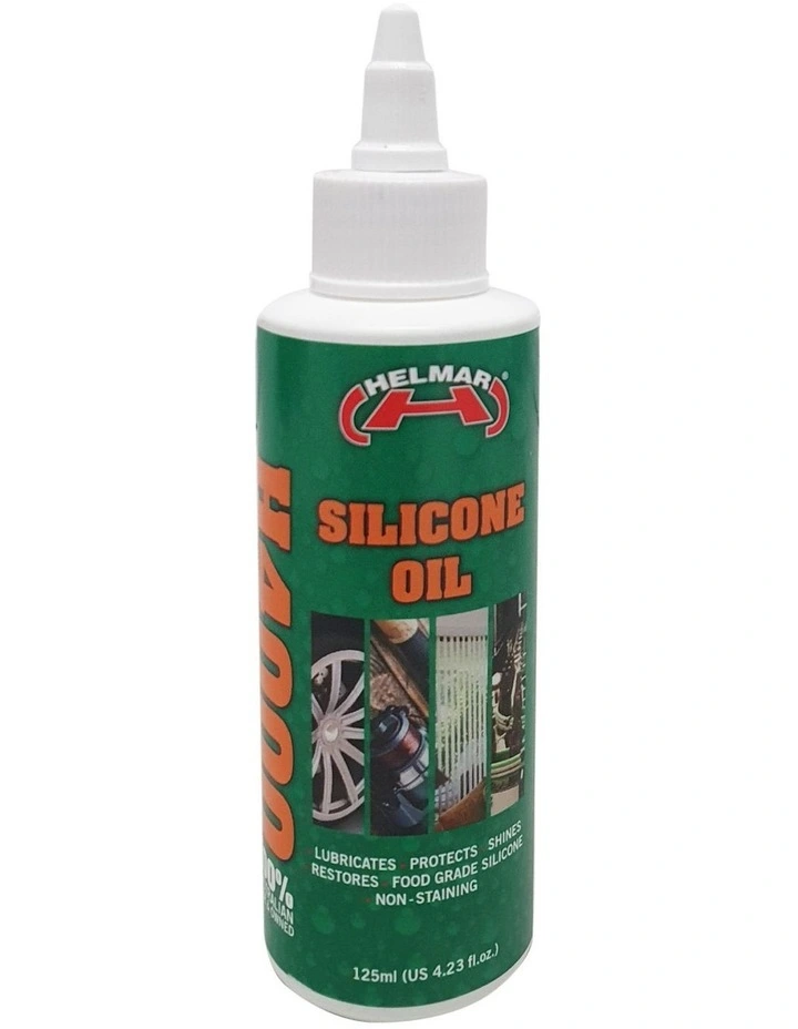 Helmar 100% 125ml Silicone Oil Treadmill Fitness Lubricant image 2