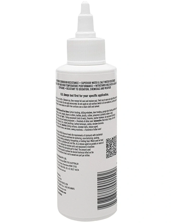 Helmar 100% 125ml Silicone Oil Treadmill Fitness Lubricant image 3