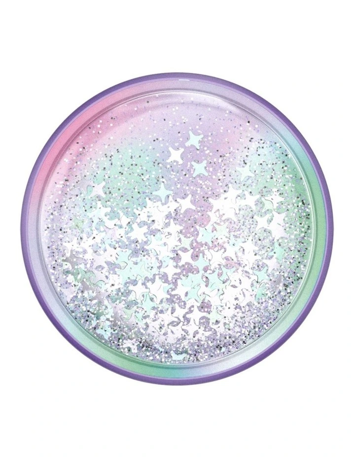 PopSockets PopTop and Chain Lite Phone Grip Holder (Adhesive) - Squishy Tidepool Unicorn image 2