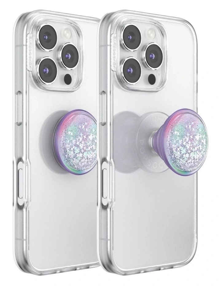 PopSockets PopTop and Chain Lite Phone Grip Holder (Adhesive) - Squishy Tidepool Unicorn image 4