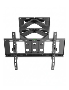 Full Motion Wall Mount TV Bracket Swivel and Tilt Heavy Duty Double Arm TV Hanger for 26 to 75 Inch