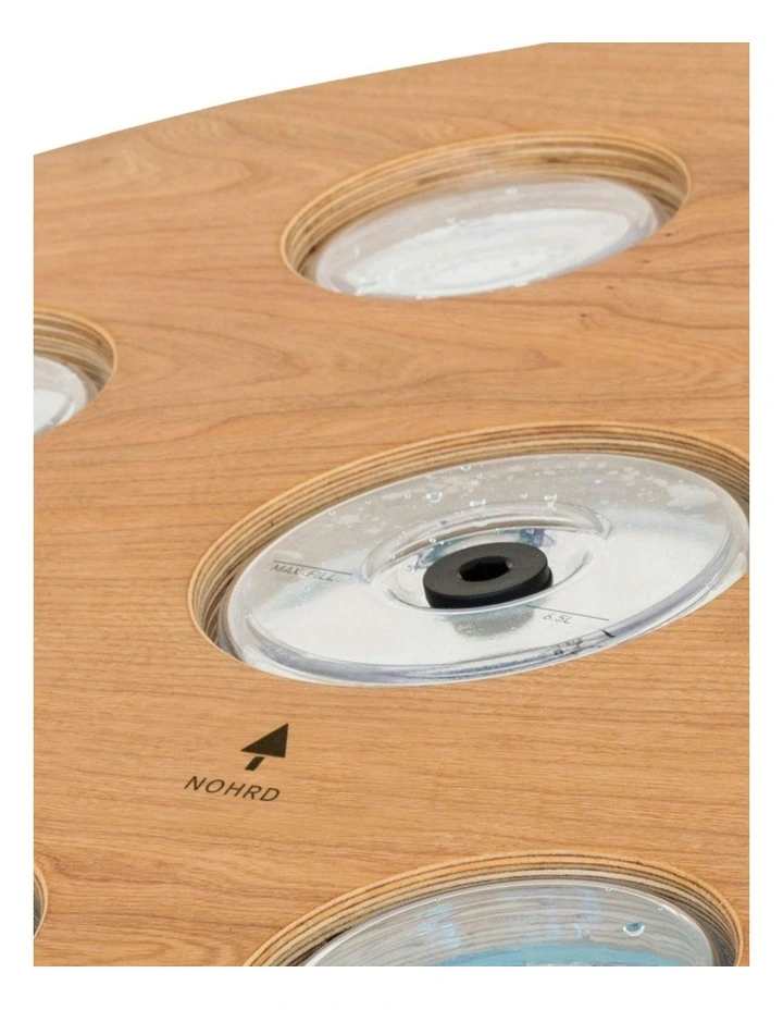 NOHRD Eau-Me Board Oxbridge Cherry - Water-filled balance trainer image 2
