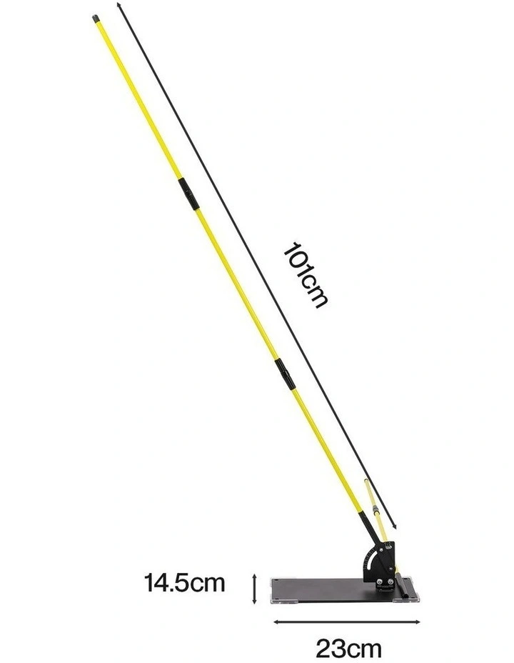 Centra Golf Alignment Sticks With Cast Iron Base Portable Practice For Outdoor image 2