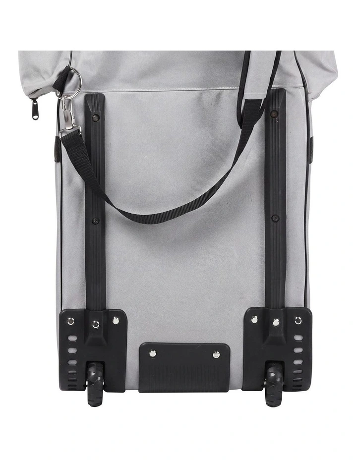 Centra Golf Travel Bag Padded Reinforced Wheels 900D Oxford for Airline,Grey image 4
