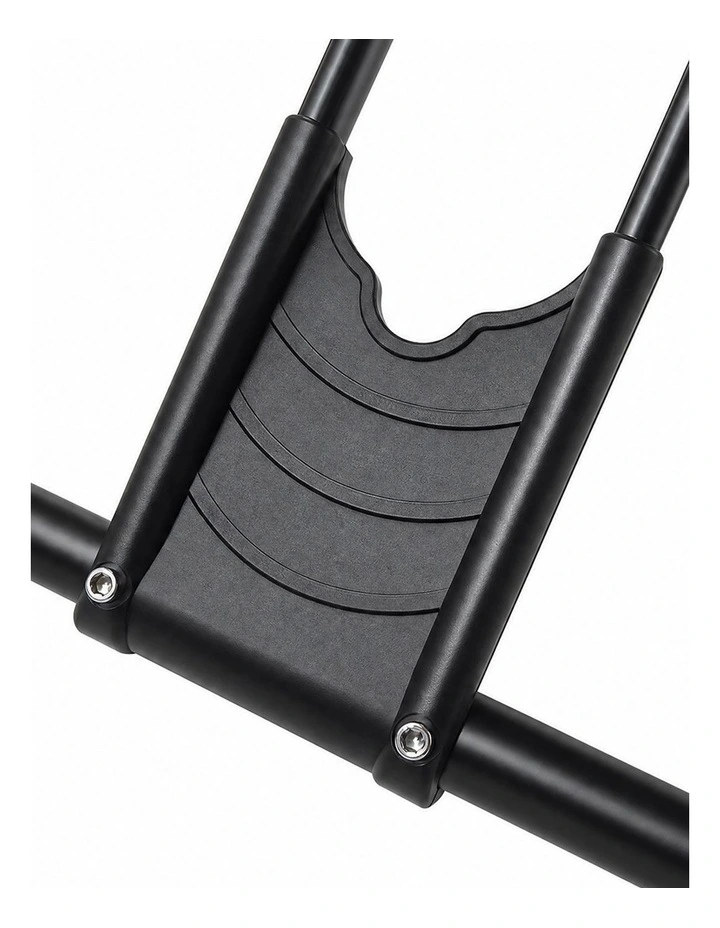Monvelo Bike Stand Floor Storage Rack Foldable Carbon Steel for 16-29 Inch Black image 3