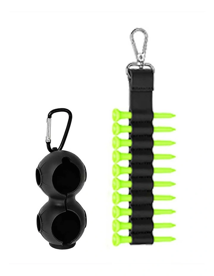 Centra Golf Essentials Kit Must Accessories Set 11Pc Golf Gifts for Men Black image 4