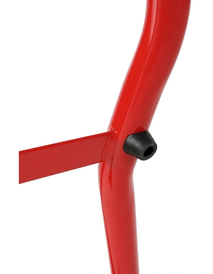Monvelo Motorcycle Stand Heavy Duty 500KG Carbon Steel Lift Adjustable Fork Red image 5