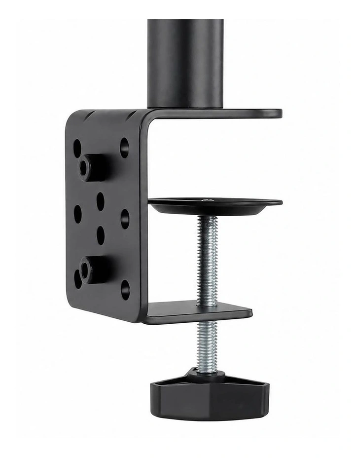 Levede Triple Monitor Arm Stand 10-27 Screens Desk Mount Adjustable Arms Black image 3