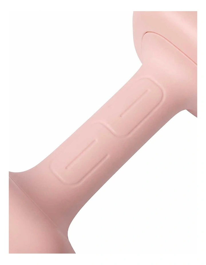 Centra Adjustable Dumbbells Set 2-5kg Quick Lock TPU Grip for Home Workout Pink image 4