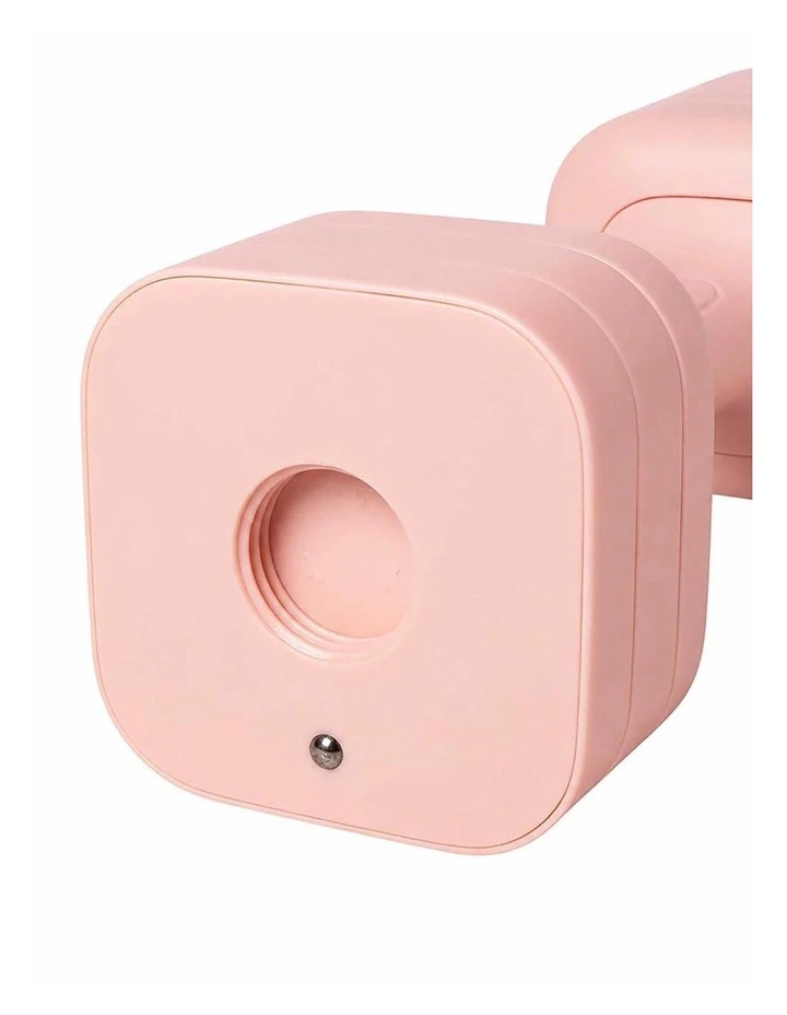 Centra Adjustable Dumbbells Set 2-5kg Quick Lock TPU Grip for Home Workout Pink image 5