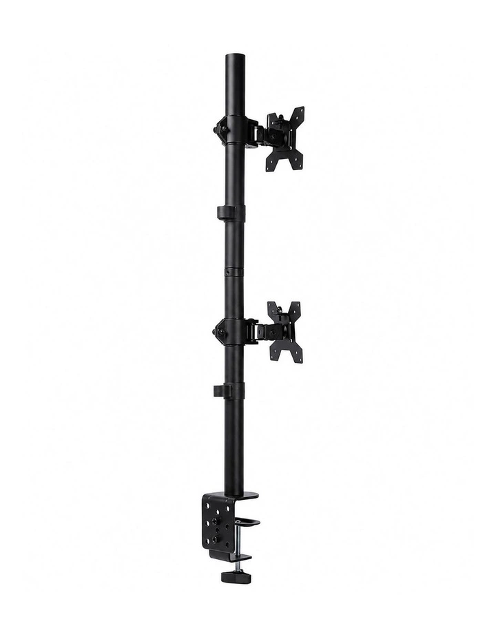 Levede Dual Monitor Arm Adjustable Stand Mount For 13-34 Inch Office Black image 1
