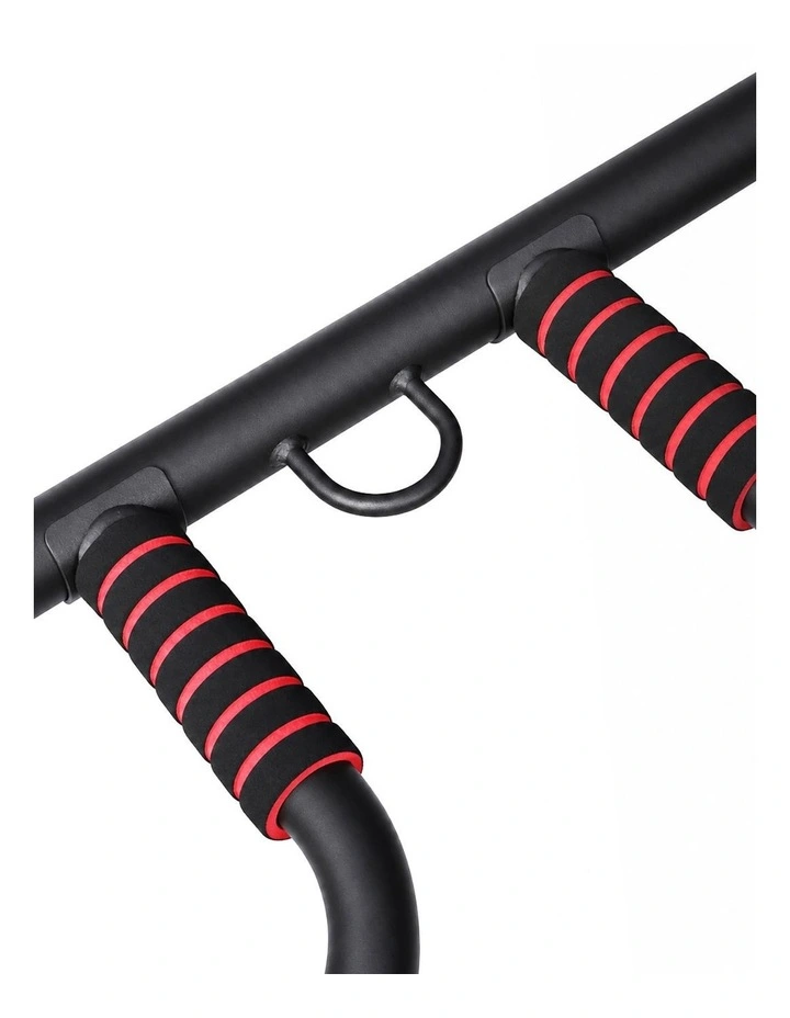 Centra Pull Up Bar Doorway No Drill 200kg Heavy Duty Carbon Steel for Home Black image 5