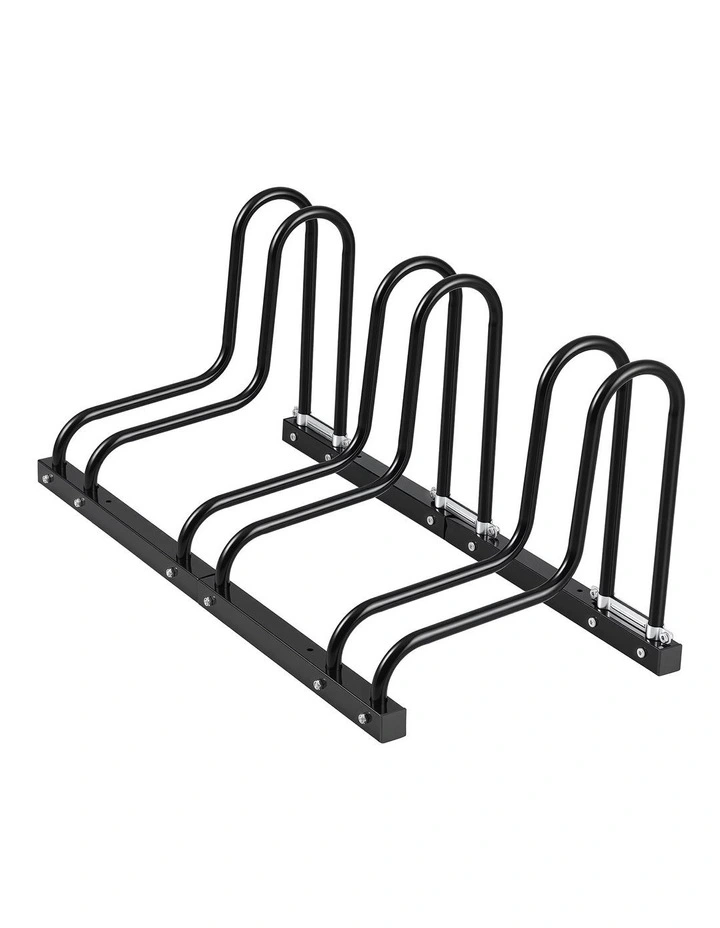 Weisshorn 3 Bike Floor Stand Rack Fits 20-29 MTB Tires for Garage Storage image 3