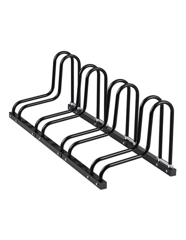Weisshorn 4 Bike Floor Stand Rack Fits 20-29 MTB Tires for Garage Storage image 3