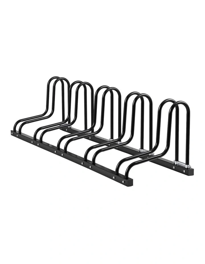 Weisshorn 5 Bike Floor Stand Rack Fits 20-29 MTB Tires for Garage Storage image 3