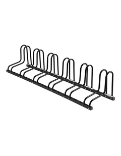 Weisshorn 6 Bike Floor Stand Rack Fits 20-29 MTB Tires for Garage Storage