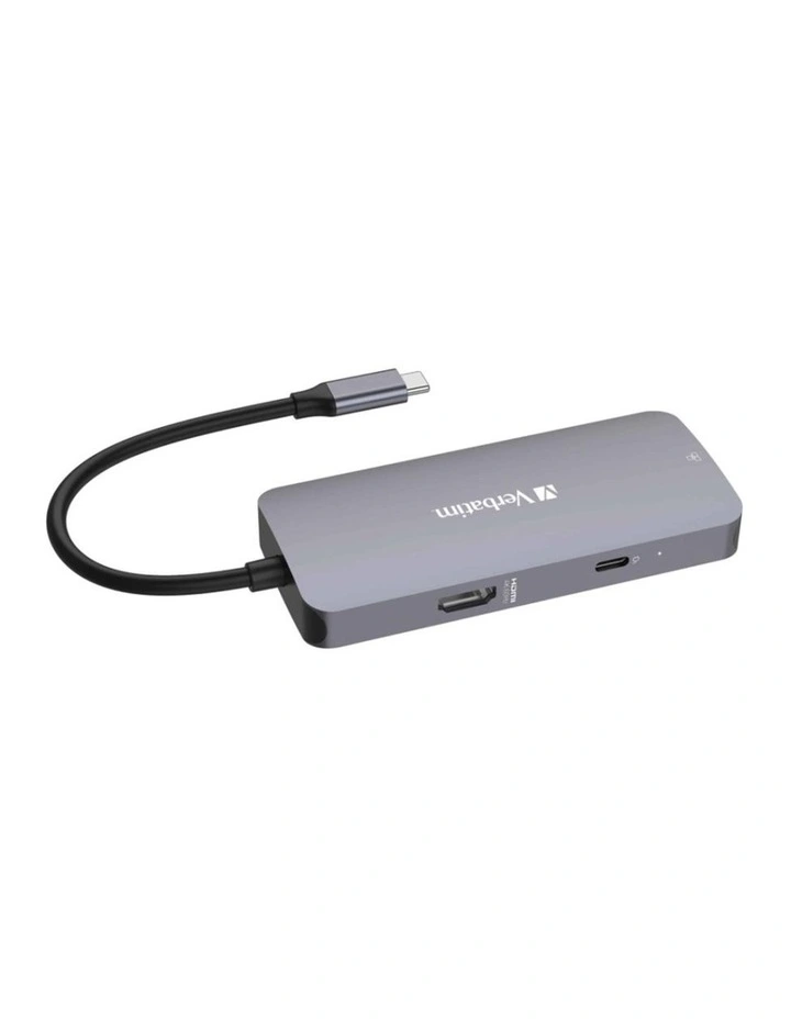 Verbatim USB-C Multiport Hub HDMI RJ45 USB-A C Power Delivery CMH-05 image 3