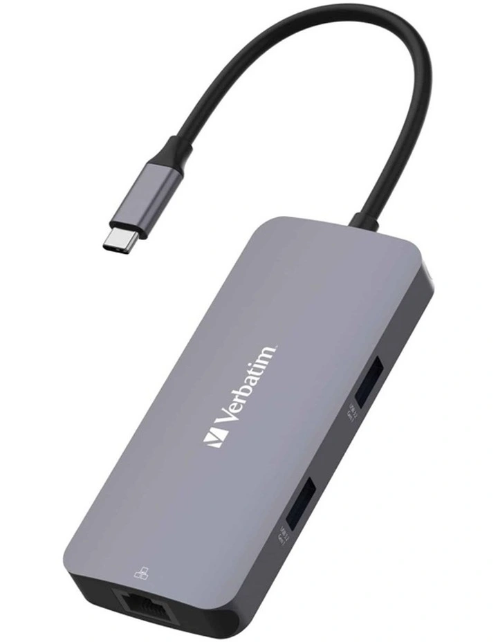 Verbatim USB-C Multiport Hub HDMI RJ45 USB-A C Power Delivery CMH-05 image 6