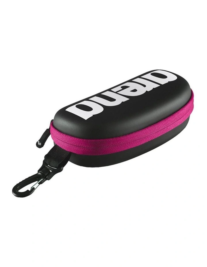 Arena Case For Swim Training Goggles Protective Black Pink image 1