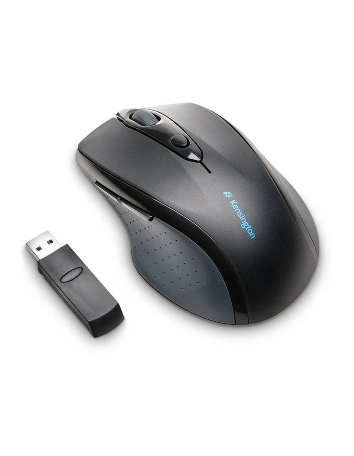 Kensington Pro Fit Wireless Full Size Optical Mouse Right-Handed Black image 1