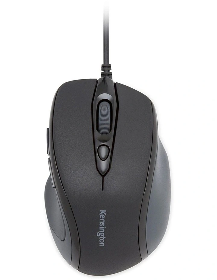 Kensington Pro Fit Wired Mid Size Mouse Right-Handed Black USB image 2