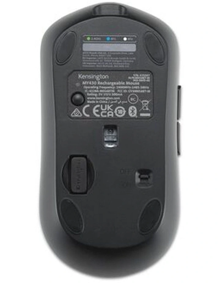 Kensington My430 Wireless Rechargeable Computer Mouse With Recycled Content image 3