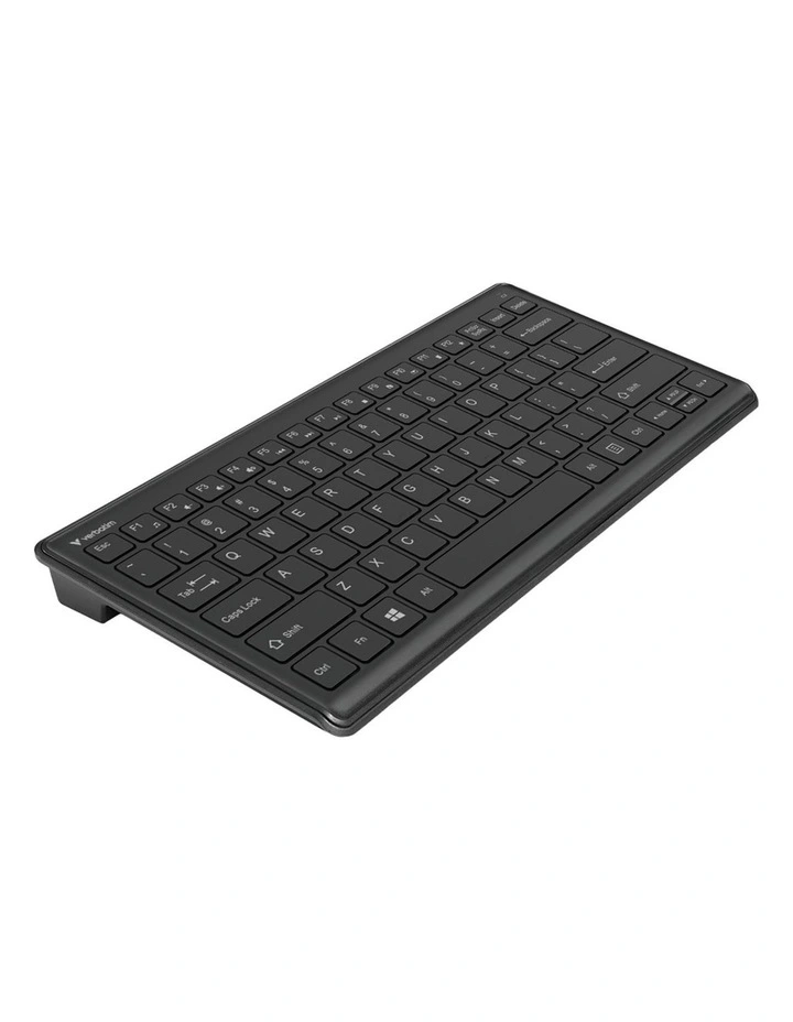 Verbatim Compact Silent Wireless Keyboard and Mouse Combo PCR PC Black image 5