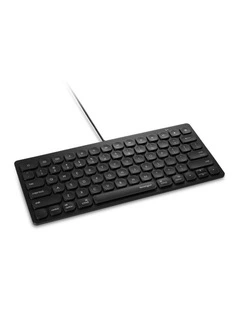 Kensington Wired Compact Keyboard Compatible With iPad And iPhone Black