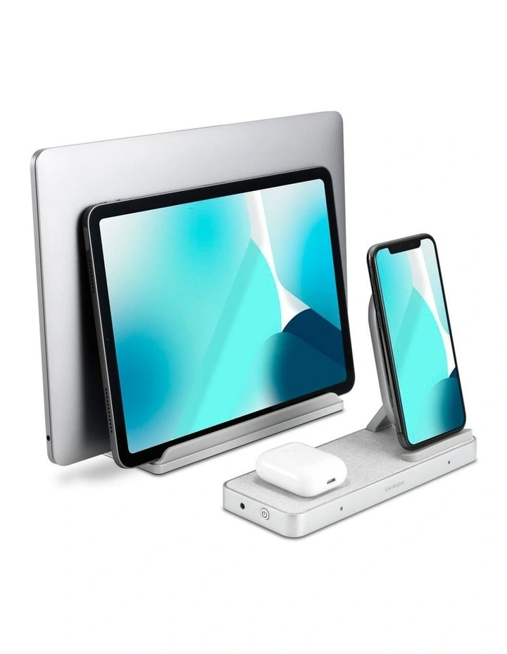 Kensington StudioCaddy Stand Qi Wireless Charger For iPhone iPad AirPods image 1