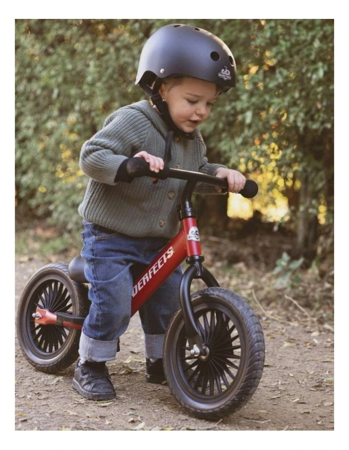Kinderfeets Trail Bike Kids Balance 30cm Wheels Cherry Red 18m image 3