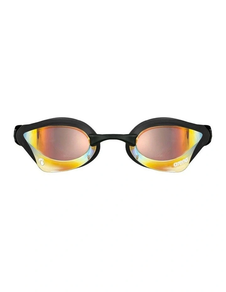 Arena Cobra Core Swipe Mirror Goggles Swimming Eye Protection Yellow Black image 2