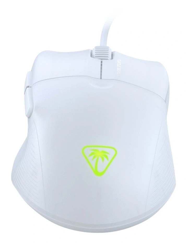 Turtle Beach Wired RGB Ergonomic Gaming Mouse White Pure SEL Illumination image 4